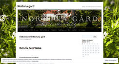 Desktop Screenshot of nortunagard.com