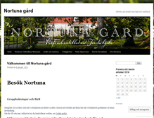 Tablet Screenshot of nortunagard.com